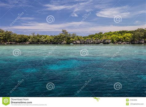 Shallow Reef And Islands Stock Photo Image Of Natural 41004230