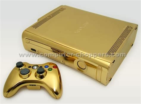 Computer Choppers Unveils 24ct Gold Xbox 360 Luxurylaunches