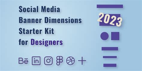 Free Social Media Banner Dimensions 2023 Figma Community