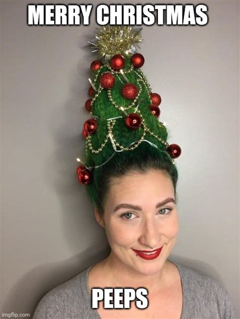 Image Tagged In Christmas Hair Imgflip