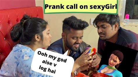 Prank Call On Sexy Girl 😂😒mampi Kyn Gussa Hui Prank Call Me😡😡comedy