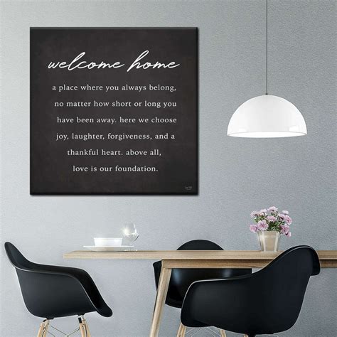 Welcome Home Wall Art Digital Art By Lux Me Designs