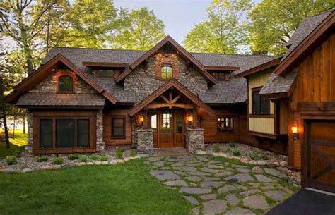 40 Amazing Craftsman Style Homes Design Ideas 29 Rustic Houses