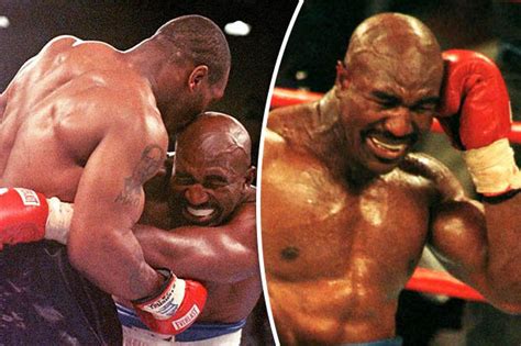 Mike Tyson Reveals What He Did To Evander Holyfields Ear After Bite
