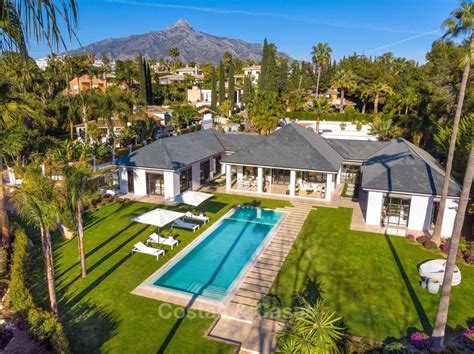 Luxury Villa For Sale Frontline Golf Las Brisas Nueva Andalucia Marbella