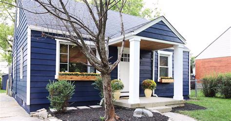 Every Detail Is Perfect Inside This Remodeled Navy Blue Cottage