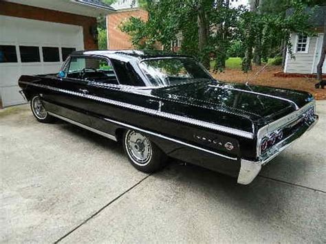 Sell Used 1964 Impala Ss 327 300 4 Speed Blackblack Stunning