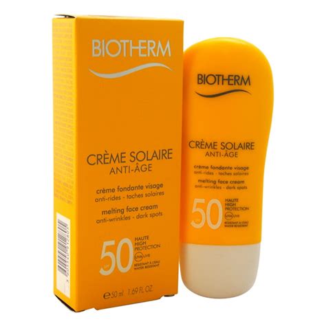 Biotherm Biotherm Creme Solaire Anti Age Melting Face Cream Spf 50 By