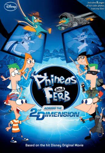phineas and ferb across the 2nd dimension ebook bryant megan
