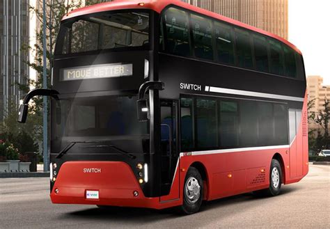 Ashok Leyland Backed Switch Mobility Unveils Electric Double Decker Bus