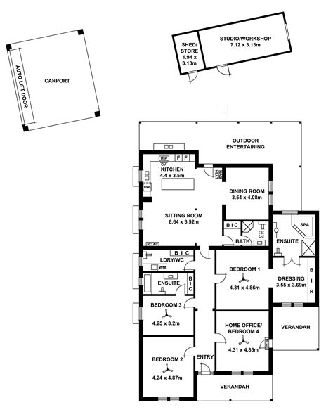 Heritage House Floor Plan For Extension Adelaide Floor Plans