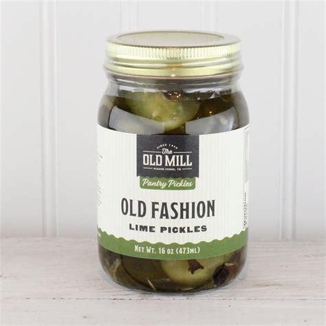 Old Fashion Lime Pickles The Old Mill