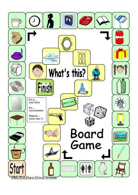Board Game What´s This Its A Board Games Printable Board