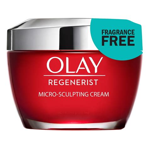 Olay Regenerist Micro Sculpting Cream Face Moisturizer Fragrance Free