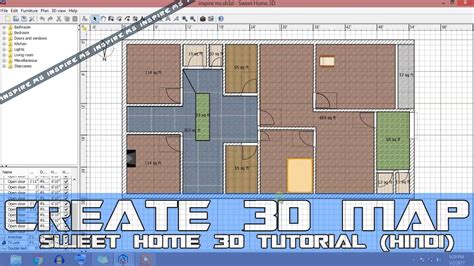 Use the 2d mode to create floor plans and design layouts with furniture and other home items, or switch to 3d to explore and edit your design from any angle. Hindi Version How to create 3D Maps of house using Sweet ...