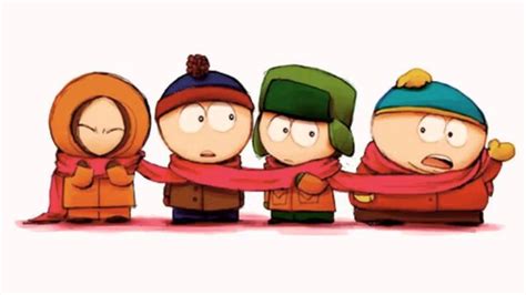 Kenny Stan Kyle And Cartman South Park Anime South Park South