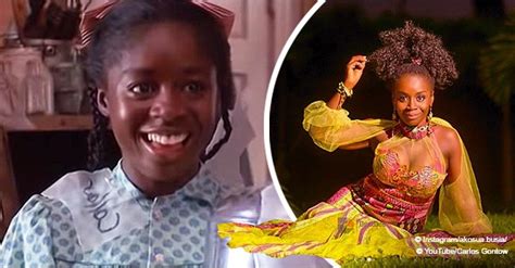 Akosua Busia Who Played Nettie Harris In The Color Purple Flaunts