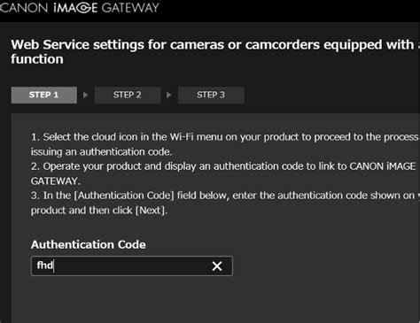 How To Setup A Canon Camera Connecting To Canon Imae Gateway Step By