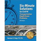 Images of 6 Minute Solutions Civil Pe