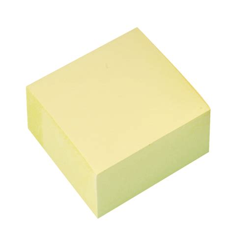 Buy Q Connect Yellow 76x76mm Quick Note Cube In Ireland