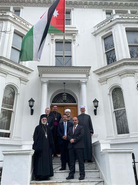عمان جو الاخبارية بتنظيم من السفارة الأردنية في لندن قيادات إسلامية ومسيحية مقدسية تختم زيارة