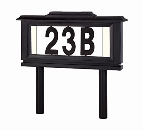 House Mailbox Numbers Reflective Sign Address Plaques