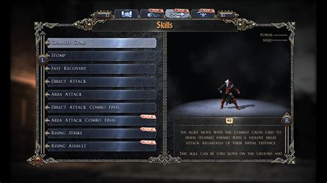 Castlevania Lords Of Shadow Mirror Of Fate Game Ui Database