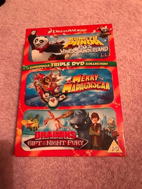 Only £495 Dreamworks Christmas Triple Dvd Collection Fast Free