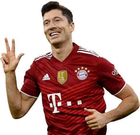 Robert Lewandowski Bayern Munich Football Render Footyrenders