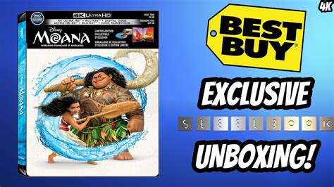 Moana K Steelbook Unboxing And Review With Commentary Youtube