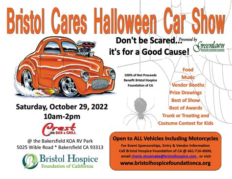Bristol Care Halloween Car Show Kern Community Foundation