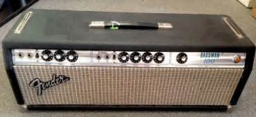 Fender Bassman 100 2 Channel 100 Watt Guitar Amp Head 1972 1976