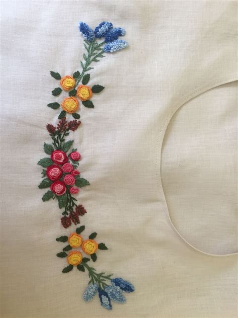Embroidery | Hand embroidery designs, Handwork embroidery design, Hand embroidery dress