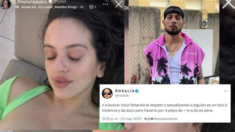 Rosalía Explota Contra Rapero Jc Reyes Tras Filtrar Fotos íntimas