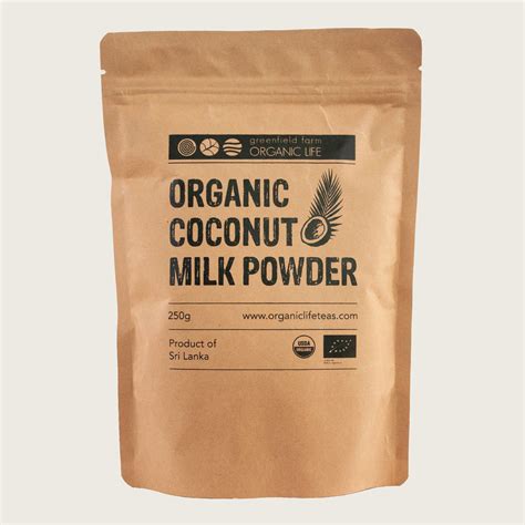 Coconut Milk Powder Greenfield Farm Organic Life