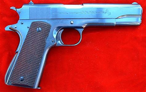 Colt Government Model National Match 45 Acp Serial Number C188743