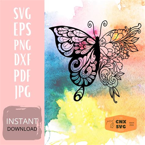 Butterfly Svg For Cricut Butterfly Svg File For Cricut Etsy Israel