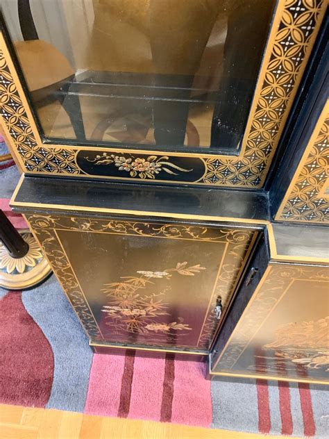 Maybe you would like to learn more about one of these? Signed Drexel Chinoiserie Breakfront China Cabinet ...