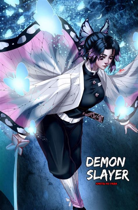 Shinobu Kocho By Kouichi09 On Deviantart Demon Slayer Anime