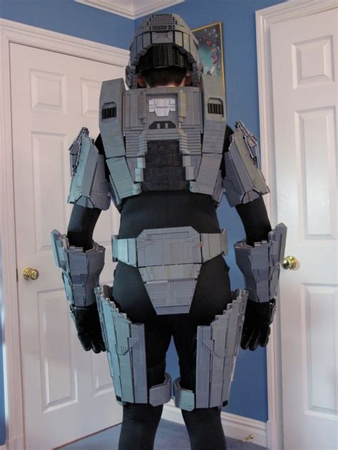 Guy Builds A Whole Master Chief Costume Entirely Out Of Lego Bit Rebels