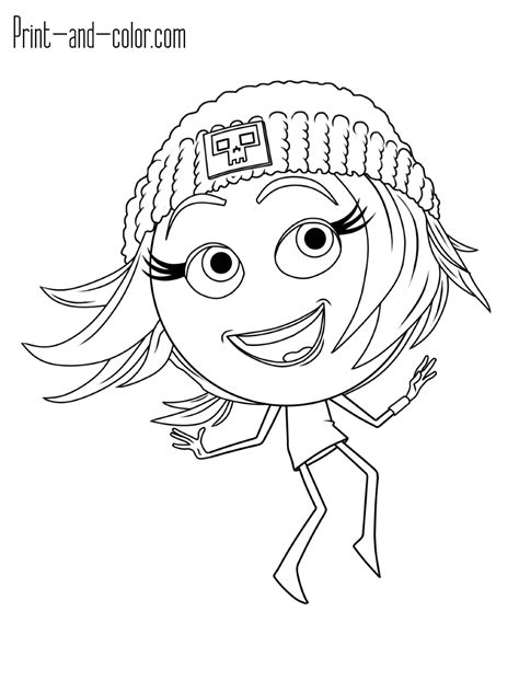 Emoji Faces Coloring Pages At Free