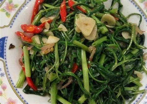 Resep Ca Kangkung Oleh Layla Maghfiroh Cookpad