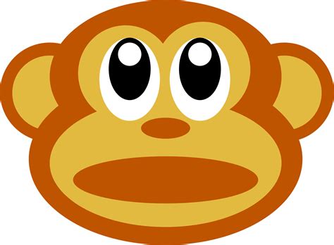 Monkey Face Clipart In Animal 67 Cliparts