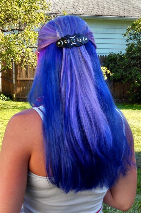 Blue And Purple Hair Color N Rage In Purple And Blue And Beyond The