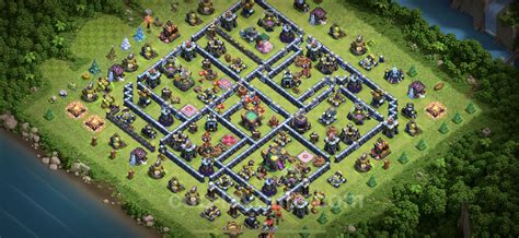 Farming Base Th With Link Hybrid Anti Everything Clash Of Clans