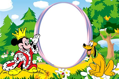 30 Marcos De Fotos De Mickey Mouse · Minnie · Donald Manualidades