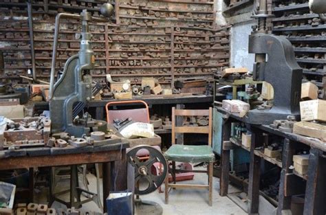 J W Evans Silver Factory Moulds Photos By Tracey Thorne Last Saturday