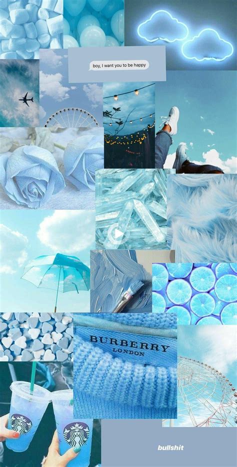 Blue Aesthetic Wallpaper Blue Aesthetic Pastel Cute Blue Wallpaper