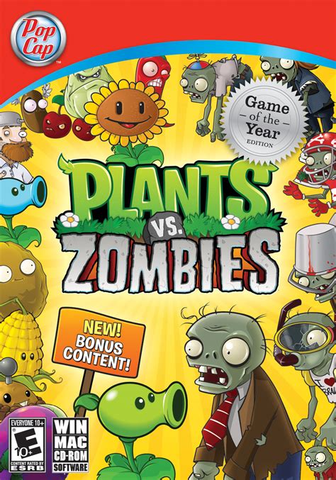 Plants Vs Zombie Game Of The Year Edition