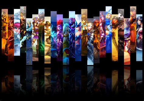 Currently in league of legends, there are 134 champions available to choose from, compare this to other games such as dota 2 and lol is clearly the winner. Champions - League of Legends Photo (29316465) - Fanpop